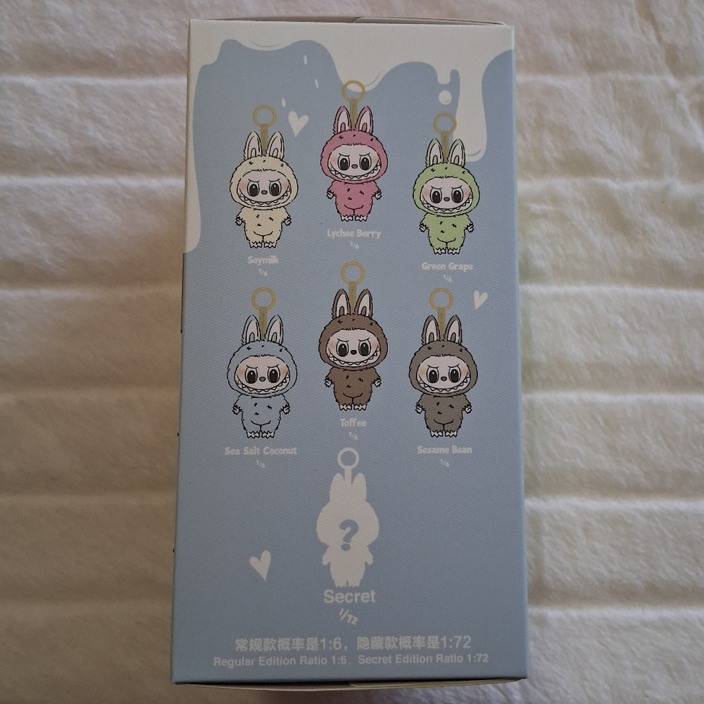 POP MART The Monsters Labubu, Exciting Macaron, GREEN GRAPE BNIB - Picture 3 of 8